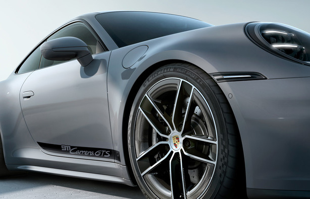 Side Decal Set With Model Logo (992) : Suncoast Porsche Parts